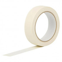 Клейкая лента малярная 25мм.*27м. (29,5ярд), на бумажной основе, до 60°С, бел.