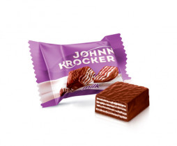 Вафли Johnny Krocker молоко, 1кг.