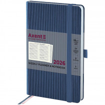 Еженедельник 2026 Partner Lines, 125*195, голубой