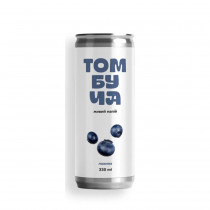 Напиток слабогазированный "Томбучая Голубика", 0,33л 12шт/уп., жестяная банка