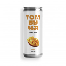 Напиток слабогазированный "Томбучая Манго", 0,33л 12шт/уп., жестяная банка