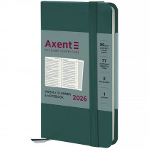 Щотижневик 2026 Pocket Strong, 90*150, малахітовий