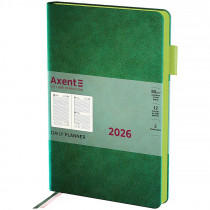 Ежедневник 2026 Partner Soft Muse, 145*210, зелёный