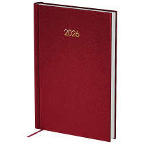 Ежедневник 2026 Classic Style, 145*210, з/т бордовый