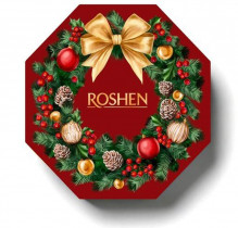 Новогодний подарок 2026 Рошен №09 "Рождественский венок", 598г.