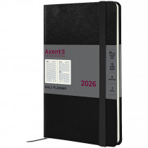 Щоденник 2026 Partner Strong, 145*210, чорний