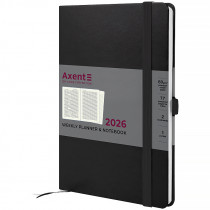 Еженедельник 2026 Prime Strong, 145*210мм, чёрный
