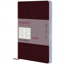 Ежедневник  2026 Partner City Soft, 145*210, коричневый