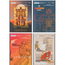 Тетрадь для рисования, 30 лист., спир., софт тач + УФ лак, «Transformers»