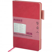 Еженедельник 2026 Partner Soft Muse, 125*195мм, розовый