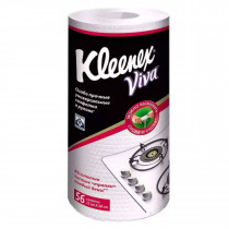 Серветки для прибирання особливоміцні універсальні Kleenex VIVA, 56шт/рул.