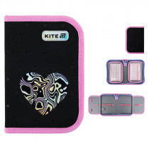 Пенал Kite 1 отд., 2 отв., без наполнения 622 Love is Пенал Kite 1 отд., 2 отв., без наполнения 622 Love is