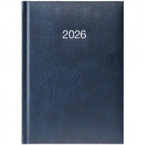 Щоденник 2026 кишеньковий Miradur, срібне тиснення, синій