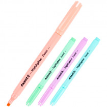 Маркер текстовый Highlighter Pastel 2533-A, 2-4 мм кл, набор из 4х цв.