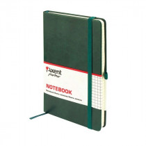 Книга записна Partner Lux А5, 96арк., кліт., зелен.