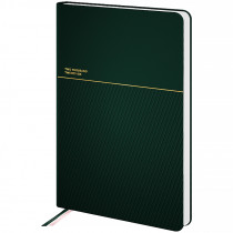 Ежедневник  2026 Partner Traces, 145*210, темно-зеленый