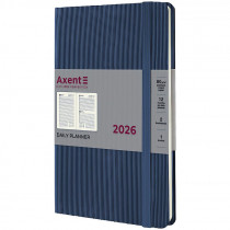 Щоденник 2026 Partner Lines, 145*210, блакитний