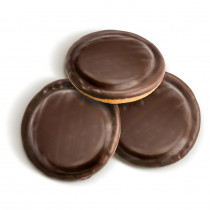 Печиво здобне збивне "Деліція" з апельсиновим смаком у шоколадній глазурі, 0,3кг.