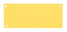 Разделительные полосы картон 105*240мм, 100шт, желт.