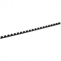 Пружины пластиковые 8мм., 45 л., 100шт./уп., черн.