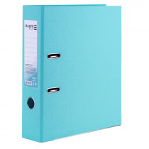 Реєстратор 7,5см. А4 (PP), двосторонній, Pastelini, бірюз.