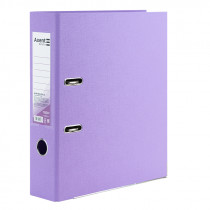 Регистратор 7,5см. А4 (PP) двусторонний, Pastelini, сиреневый