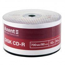 Диск CD-R, 700 Mb/80 min, 52x, 50шт./уп., bulk