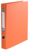 Папка А4, 40мм., 2кільця, помаранч.