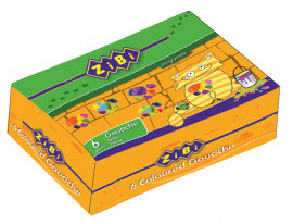 Гуашь 6цв. по 20мл.