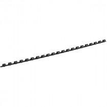 Пружины пластиковые 6мм., 25 л., 100шт./уп., черный