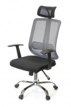 Кресло для персонала Сити CH ANF, серый