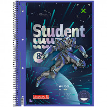 Коледж-блок А4 Premium, лінія, 80 арк., Robot Heroes