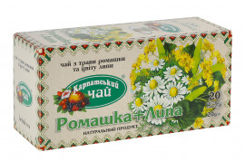 Чай Ромашка + Липа, 20пак. по 1,0г.