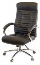 Кресло для руководителя Атлант CH ANF (XY-7147-1), черн.