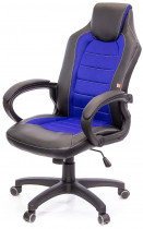 Крісло Астон PL TILT, син.