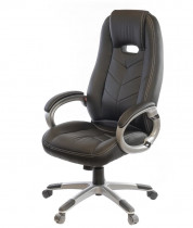 Крісло для керівника Брук PL TILT, чорн.