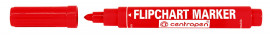 Маркер для фліпчарта (для писання на папері) круглий наконечник, 2,5мм., червон.
