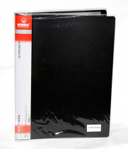 Папка на 20 файлов, толщина 600мкм., черн.