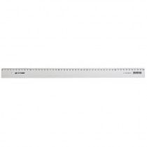 Линейка пластиковая 50см., прозр.