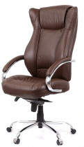Крісло для керівника Бадалона CH MB (Шкіра LC-K), коричн.