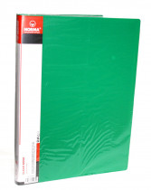 Папка на 40 файлів, товщина 650мкм, зелен.