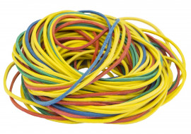 Гумки для грошей (d=50мм.) 500г., колір асорті