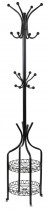 Вешалка напольная Платан VKY-6150, черн.