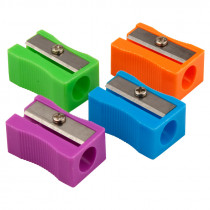 Точилка без контейнера, пластиковая "Standard" D9701, ассорт.