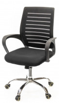 Крісло офісне Фіджі 6109B, чорн.