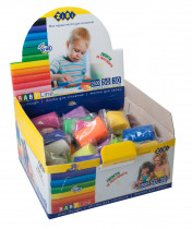 Тісто для ліпки BABY Line 50 стіків по 50г., 30 кольорів, асорті ZB.6252 (гофрокороб)