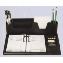 Подставка под календарь универсальная, черная ПКУ-07