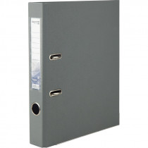 Реєстратор 5см. А4 (PP), односторонній, сір.