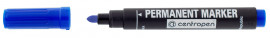 Маркер перманентний, круглий наконечник, 2,5мм., 8566, син.