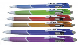 Ручка шариковая автоматическая Indiana, корпус ассорт., стержень син.